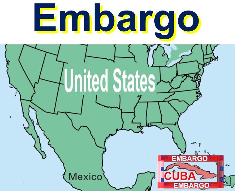 Cos'è un embargo? Definizione e significato