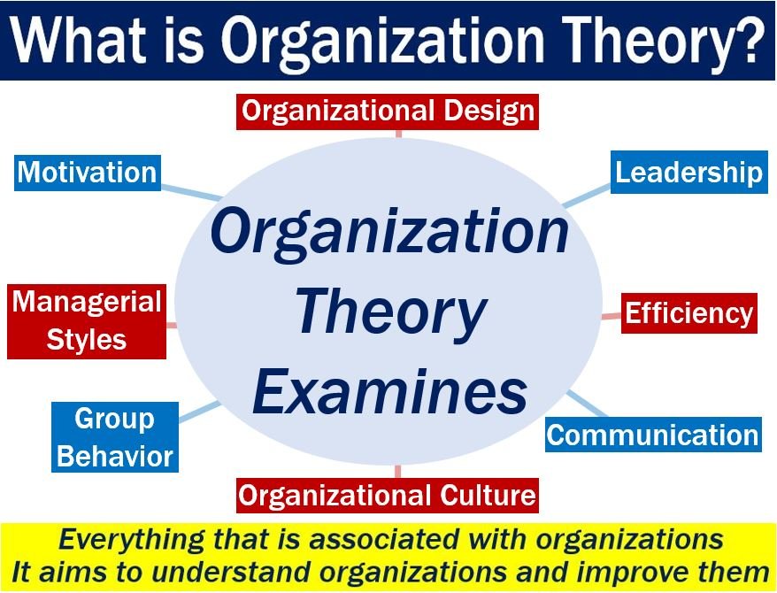 Teoria dell'organizzazione - Definizione e significato
