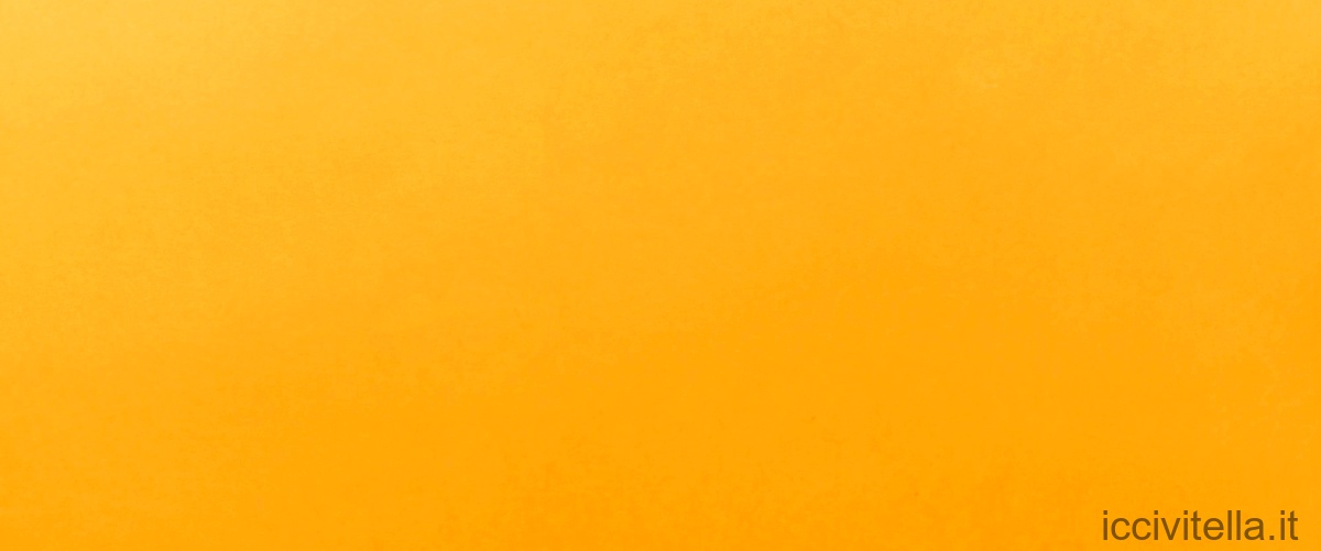 Cosa significa colore arancione?